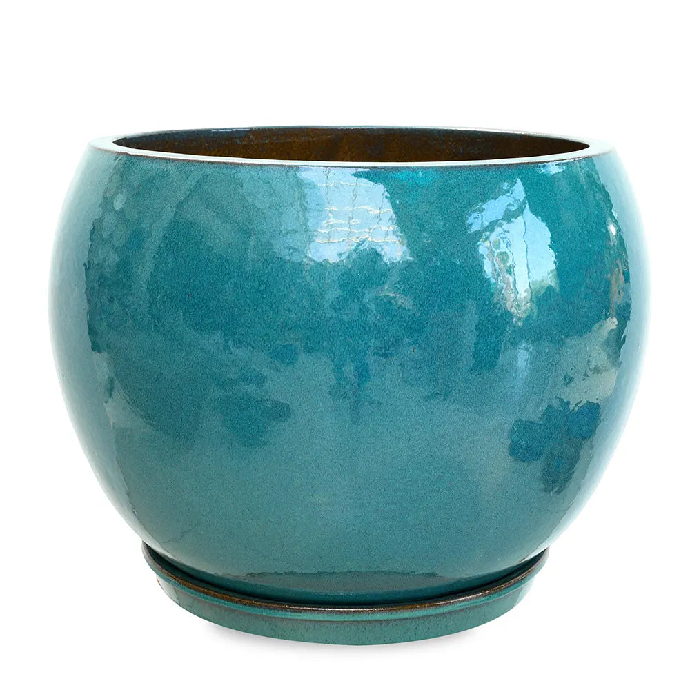 حوض  جراندبيرج - سيراميك فيروزي - قطر 56 سم