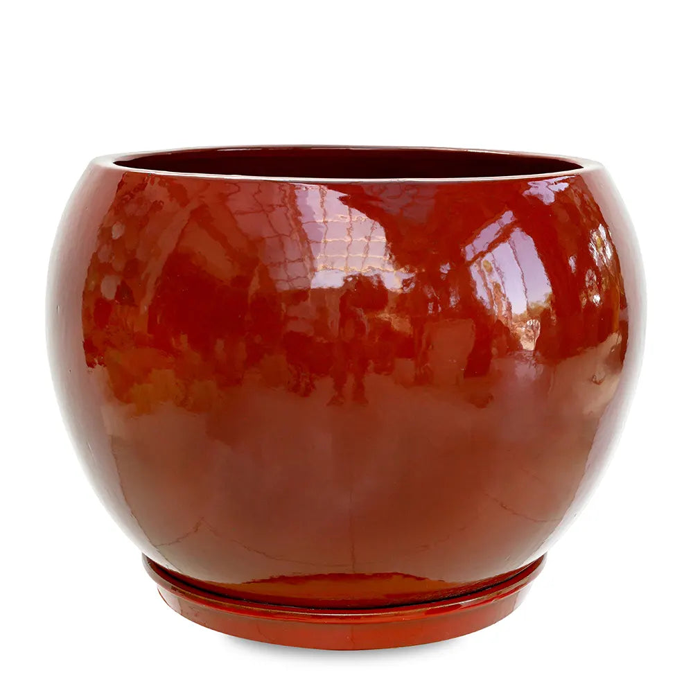 حوض  جراندبيرج - سيراميك أحمر - قطر 56 سم