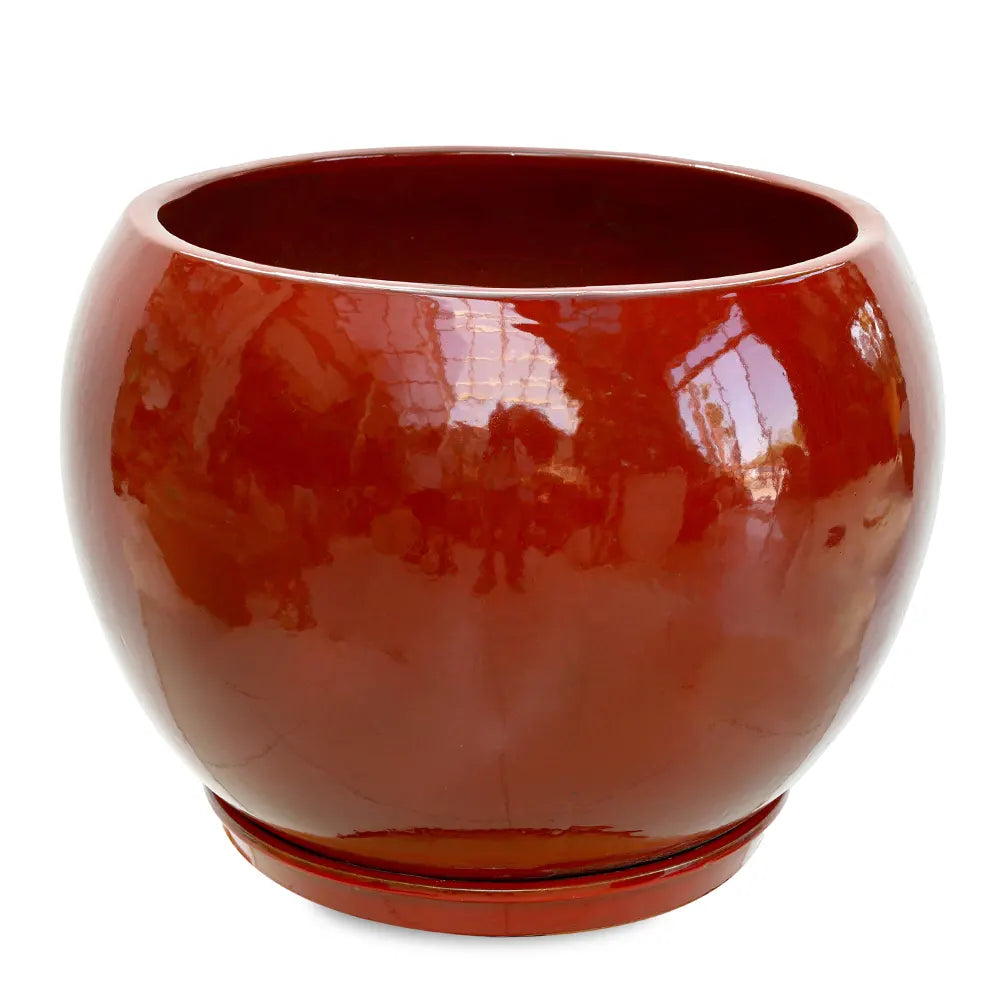 حوض  جراندبيرج - سيراميك أحمر - قطر 56 سم