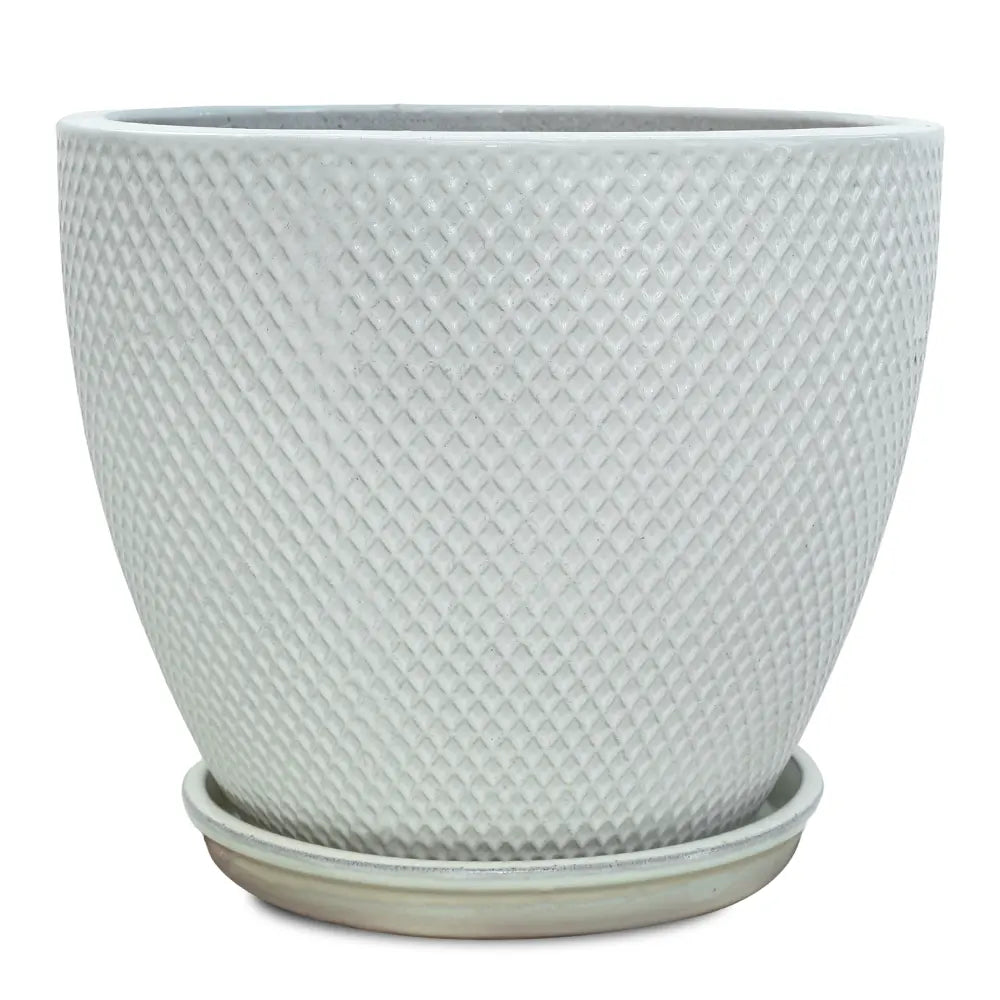 حوض سنوبا - سيراميك أبيض - قطر 48 سم