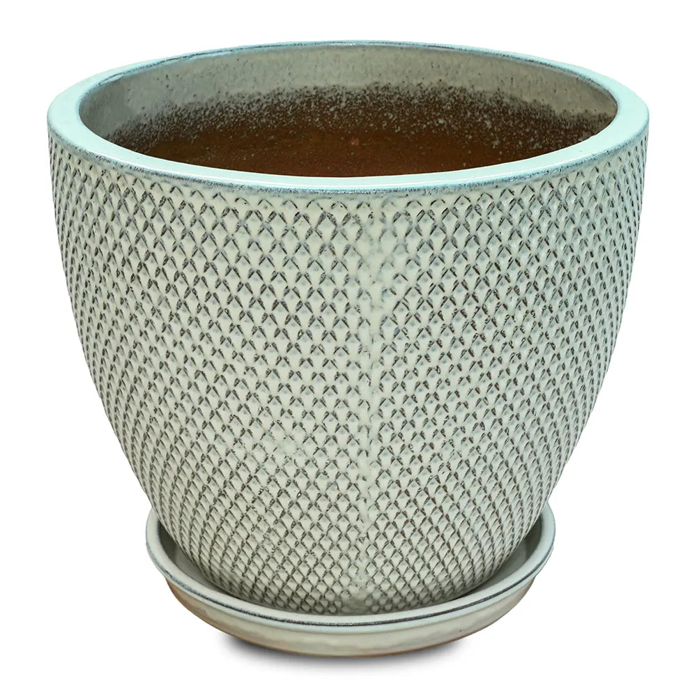 حوض سنوبا - سيراميك كريمي - قطر 48 سم