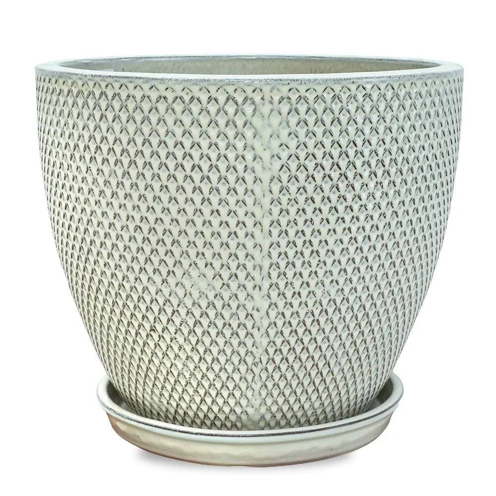 حوض سنوبا - سيراميك كريمي - قطر 48 سم