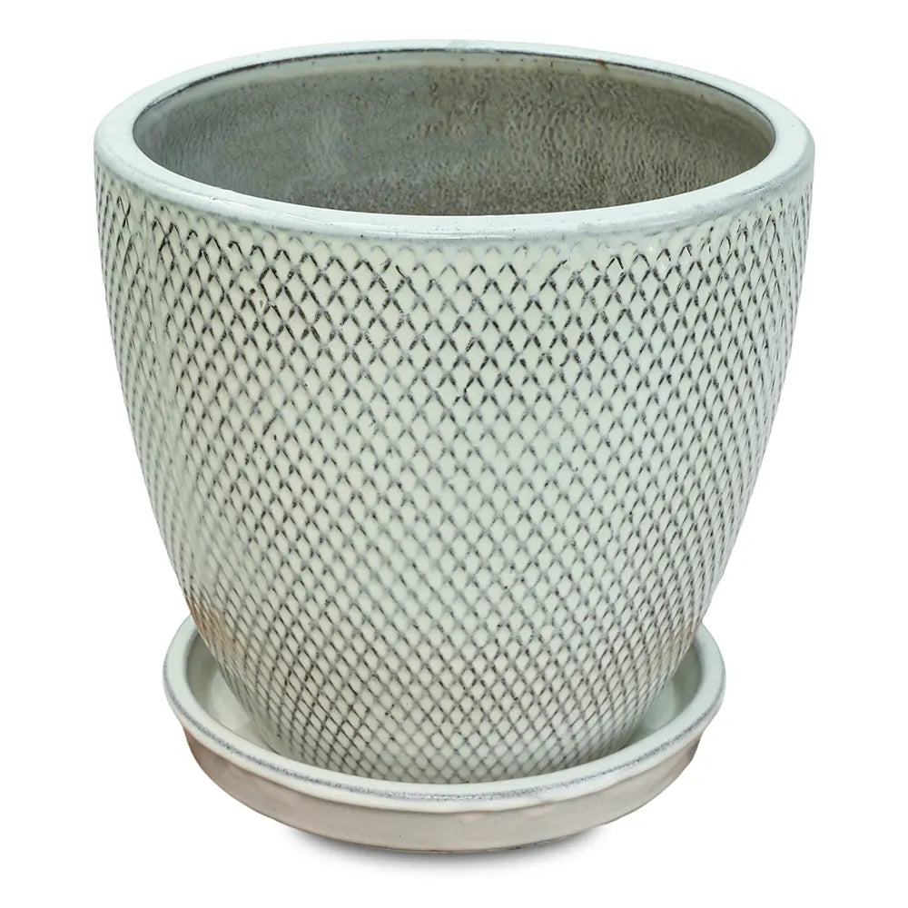 حوض سنوبا - سيراميك كريمي - قطر 29 سم