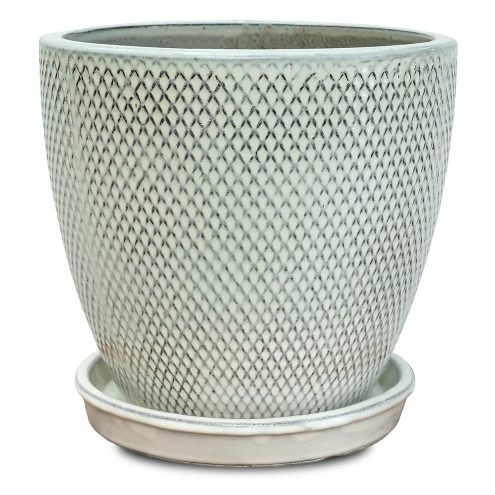 حوض سنوبا - سيراميك كريمي - قطر 29 سم