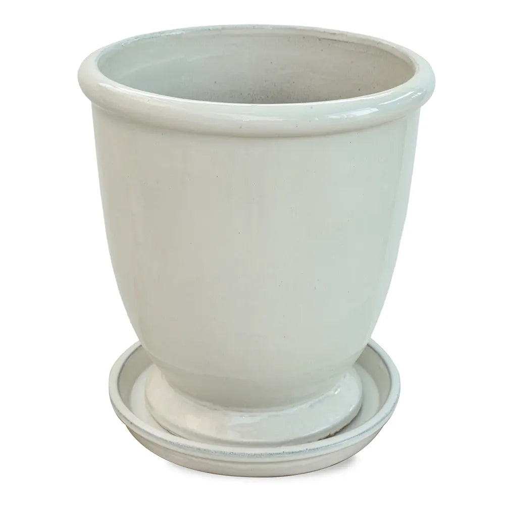 حوض جريدينغ - سيراميك كريمي - قطر 39 سم