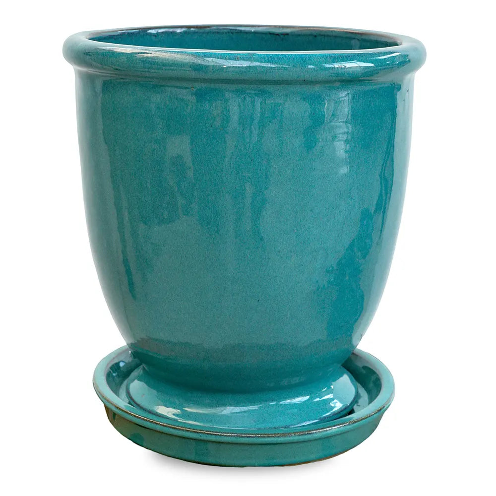 حوض جريدينغ - سيراميك فيروزي - قطر 29 سم