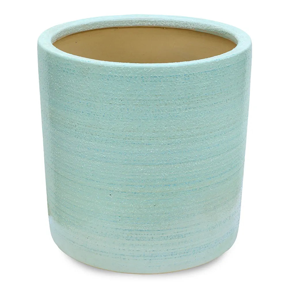 MARCELO GREEN CERAMIC POT D32 CM
