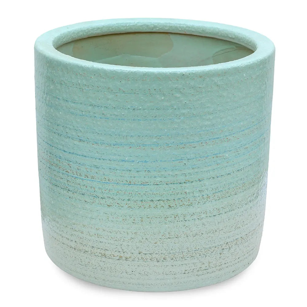 MARCELO GREEN CERAMIC POT D25 CM