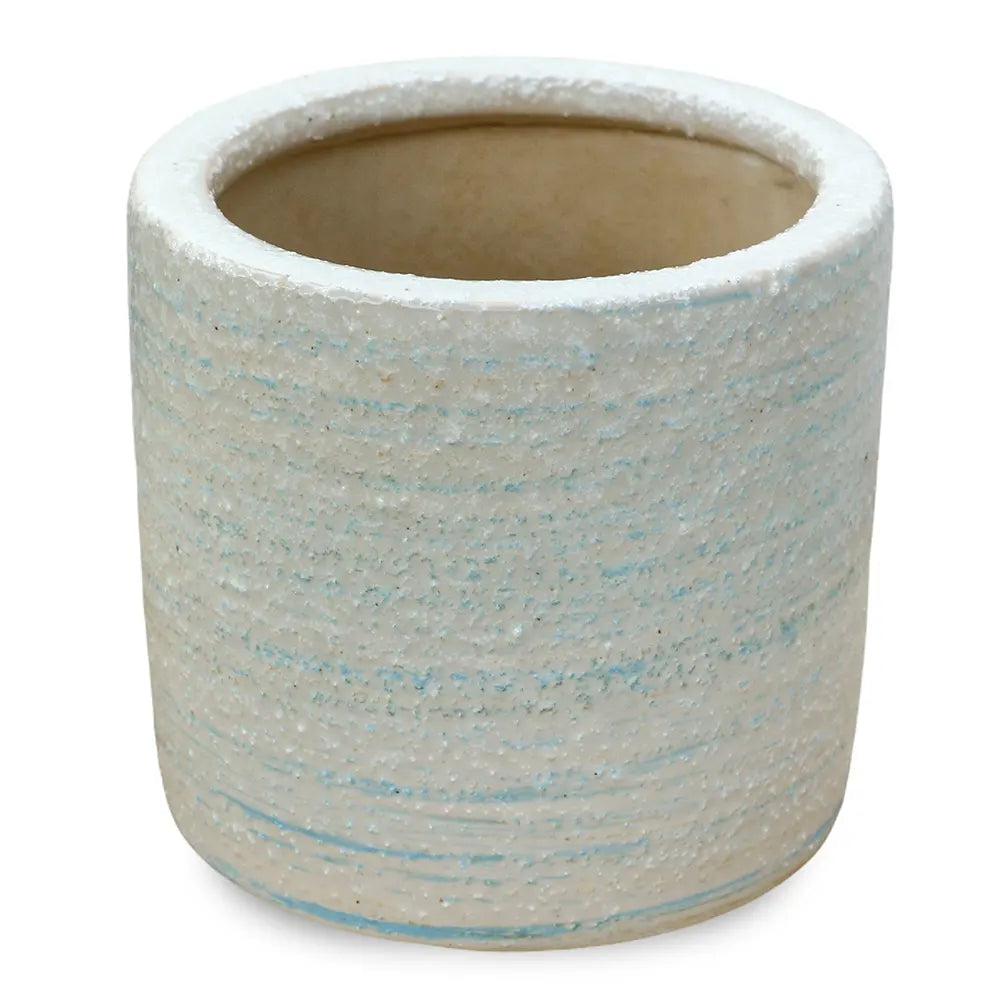 MARCELO CREAM CERAMIC POT D14 CM