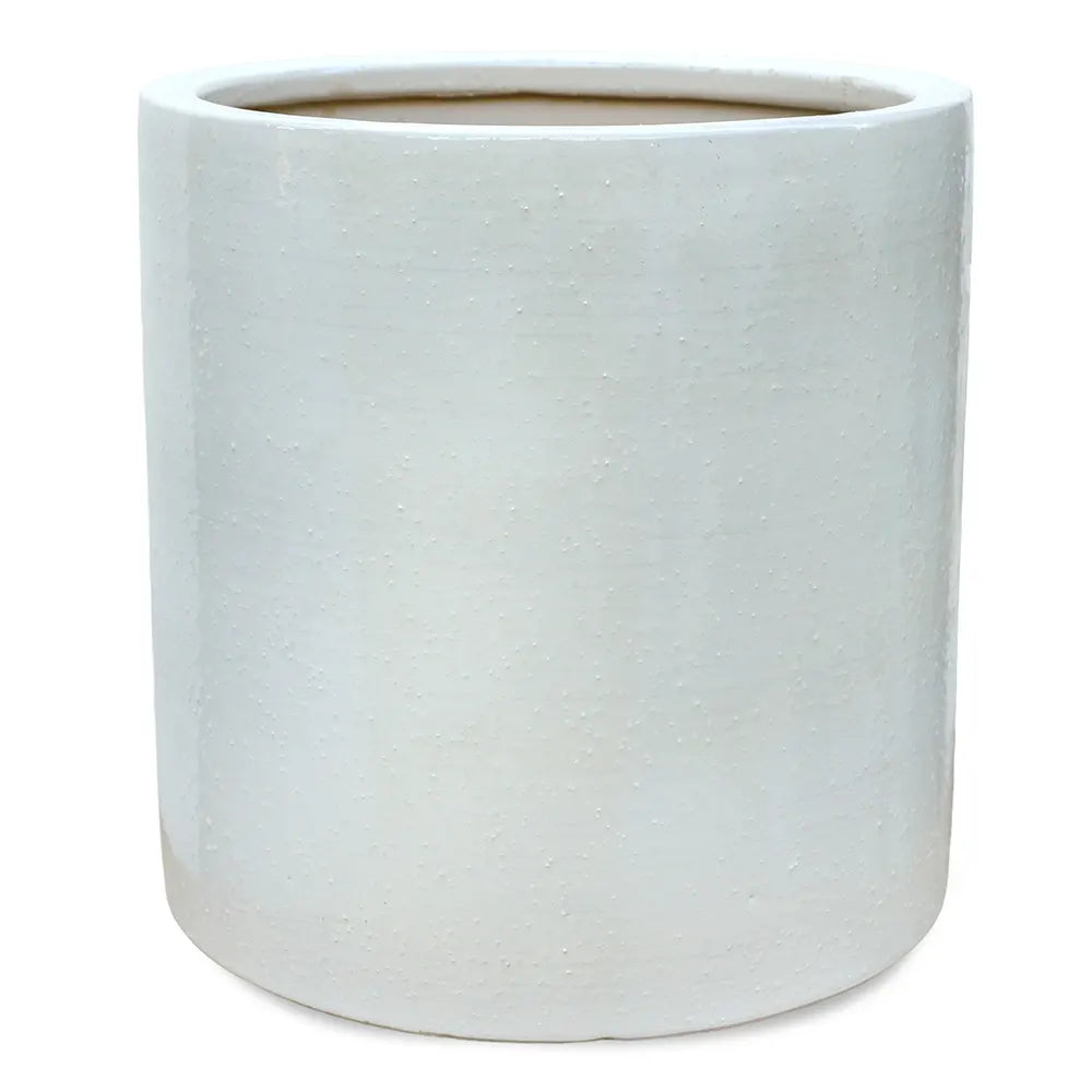 MARCELO WHITE CERAMIC POT D32 CM