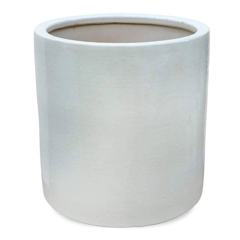 MARCELO WHITE CERAMIC POT D32 CM
