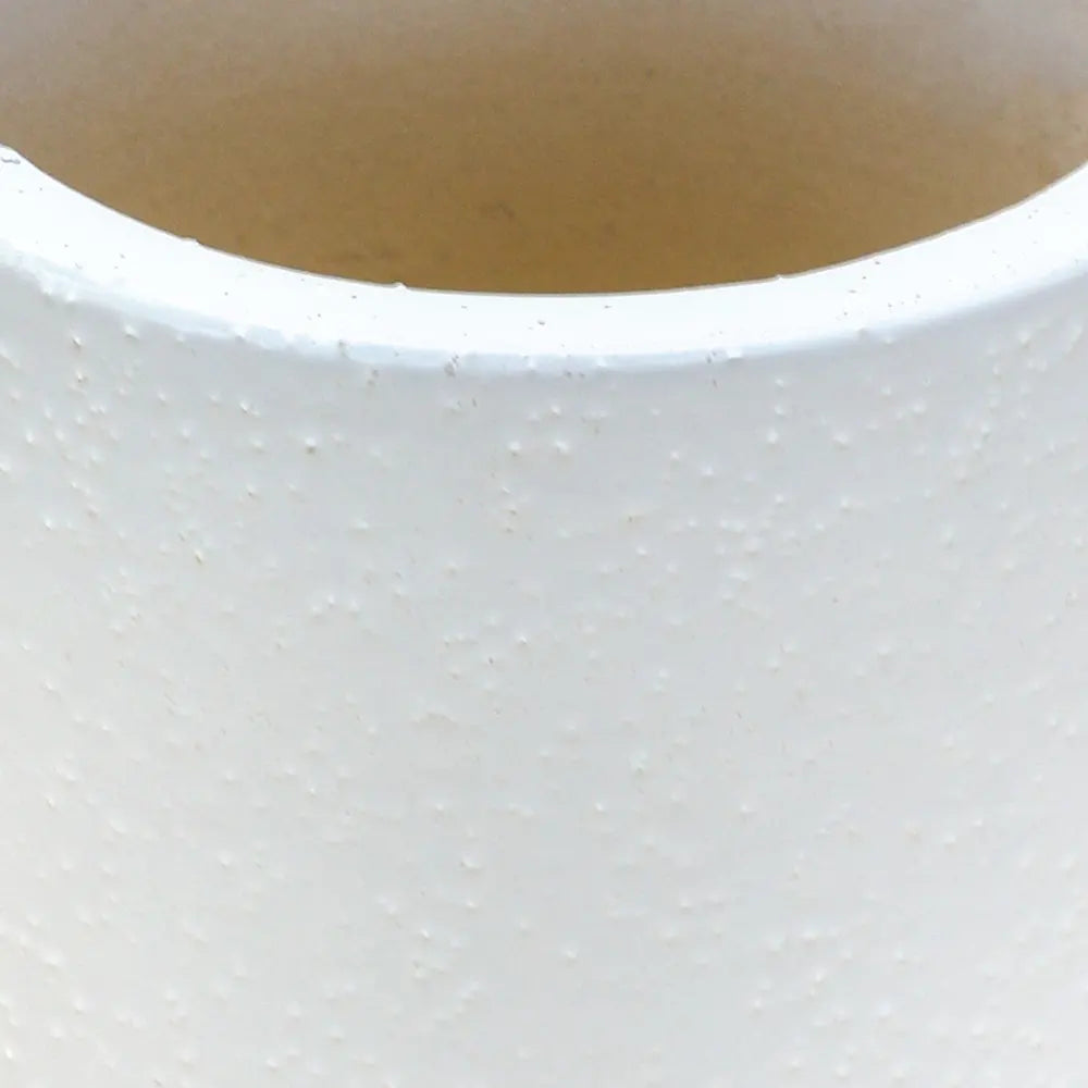MARCELO WHITE CERAMIC POT D14 CM