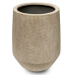 PERRARA PLANTER TRAVERTINE BEIGE D40CM - حوض بيرارا بيج