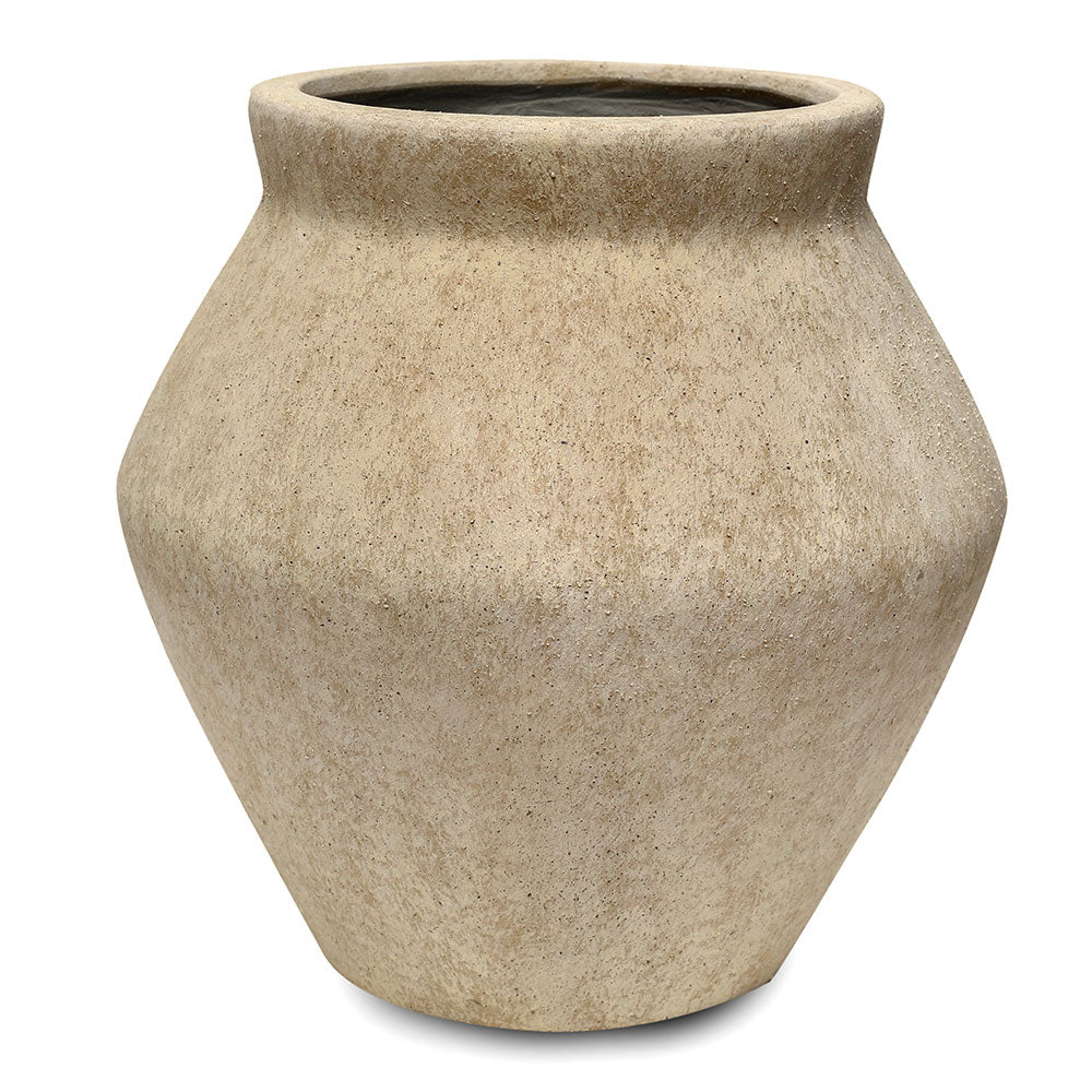 TRENTO PLANTER TRAVERTINE BEIGE - حوض ترينتو بيج