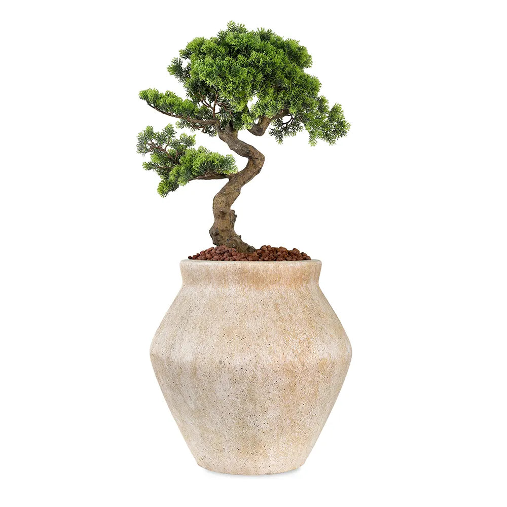  عصفور الجنة صناعي في حوض سيراميك ستافيردين - ارتفاع 160 سم