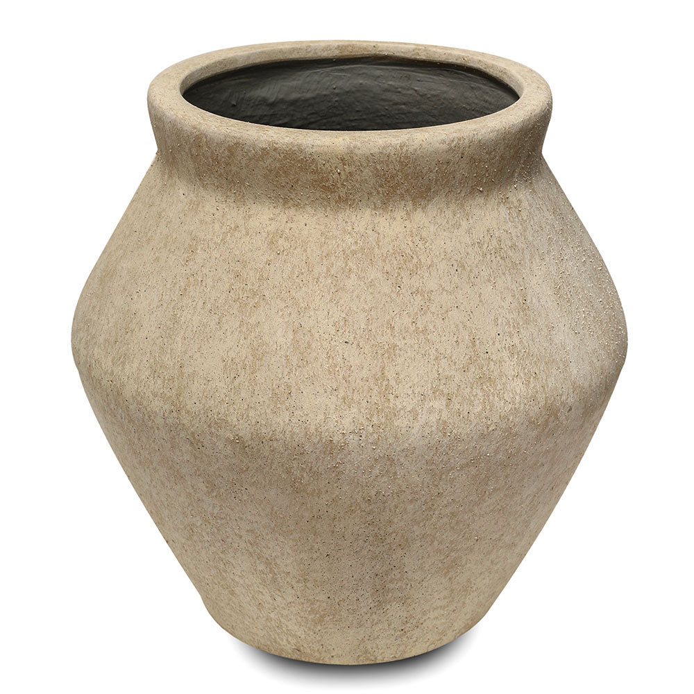 TRENTO PLANTER TRAVERTINE BEIGE - حوض ترينتو بيج