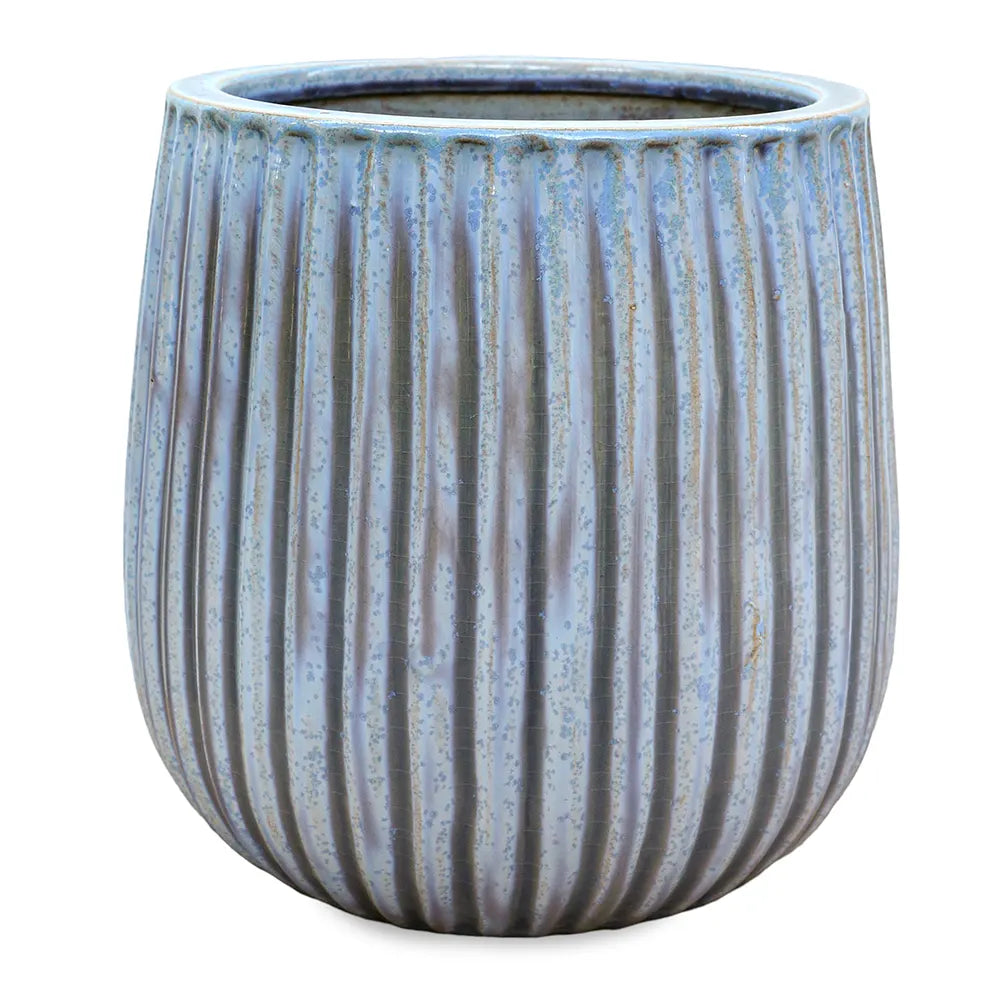 PICOS BLUE CERAMIC POT D25 CM