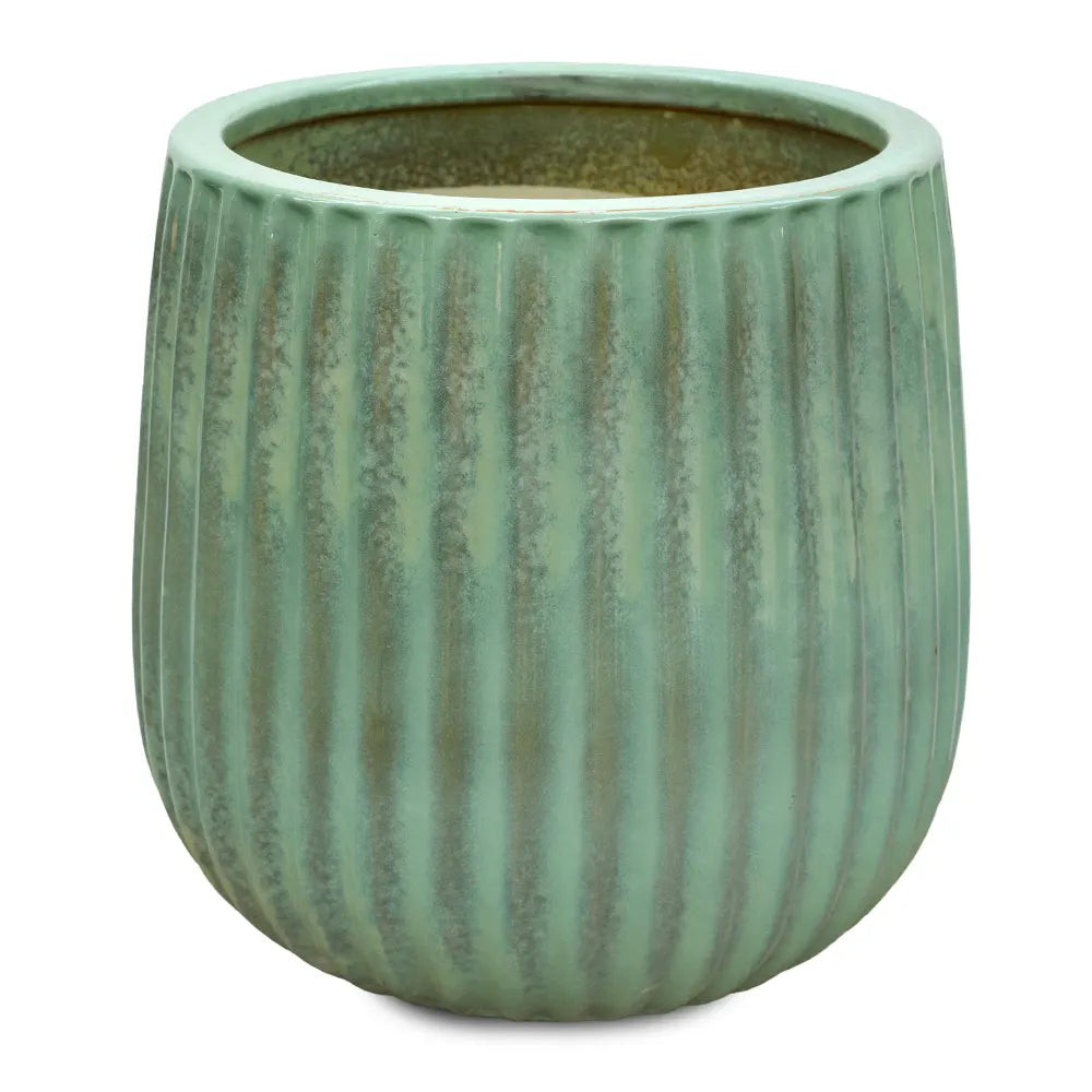 PICOS GREEN CERAMIC POT D37 CM