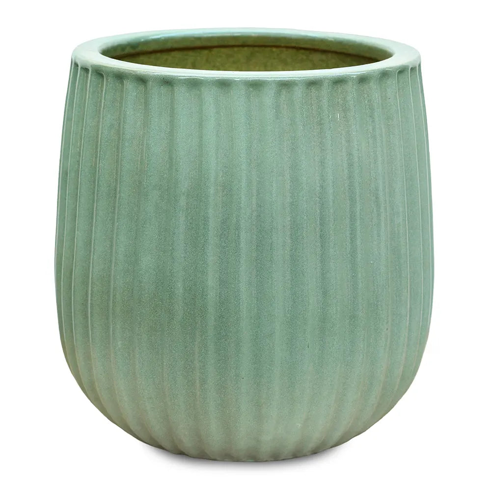 PICOS GREEN CERAMIC POT D25 CM