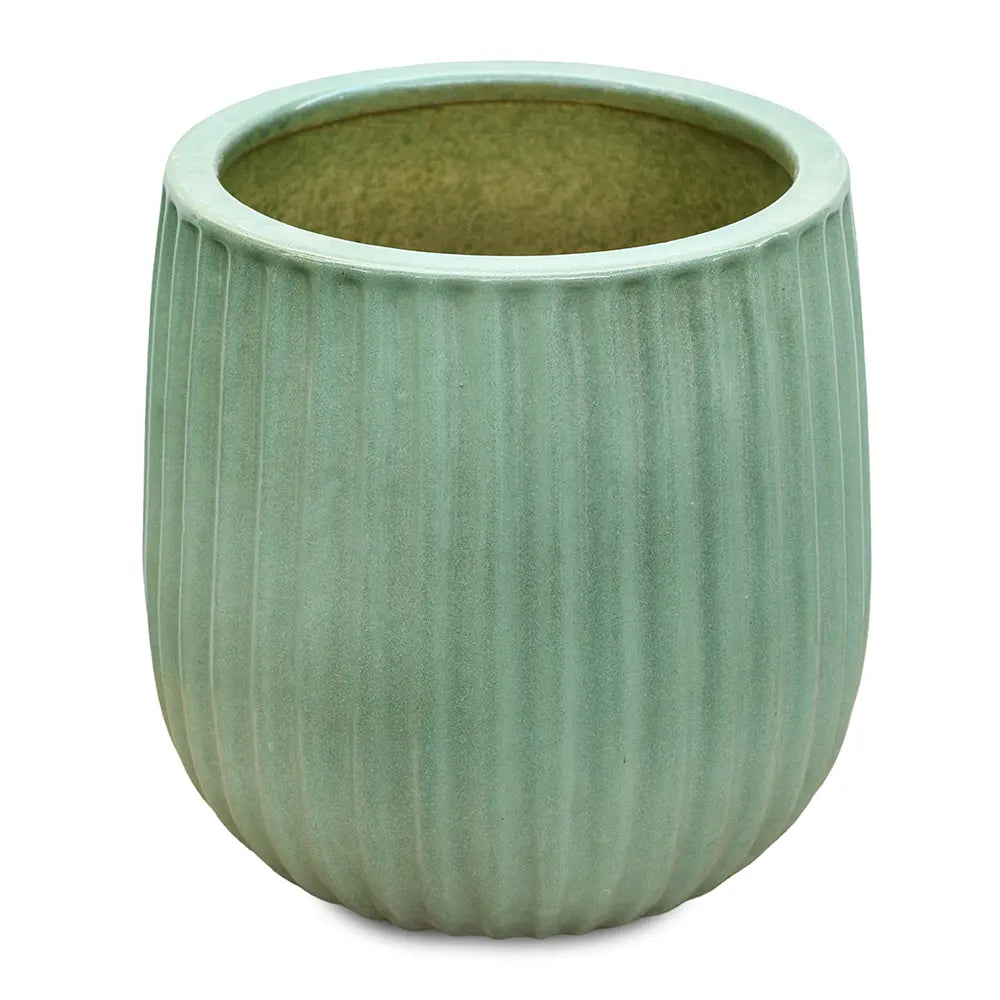 PICOS GREEN CERAMIC POT D25 CM