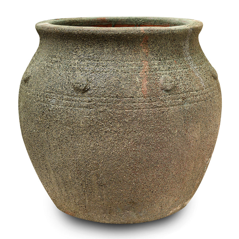 OLIVOS TEAL GREEN PLANTER D76CM - حوض أوليفوس الاخضر المميز