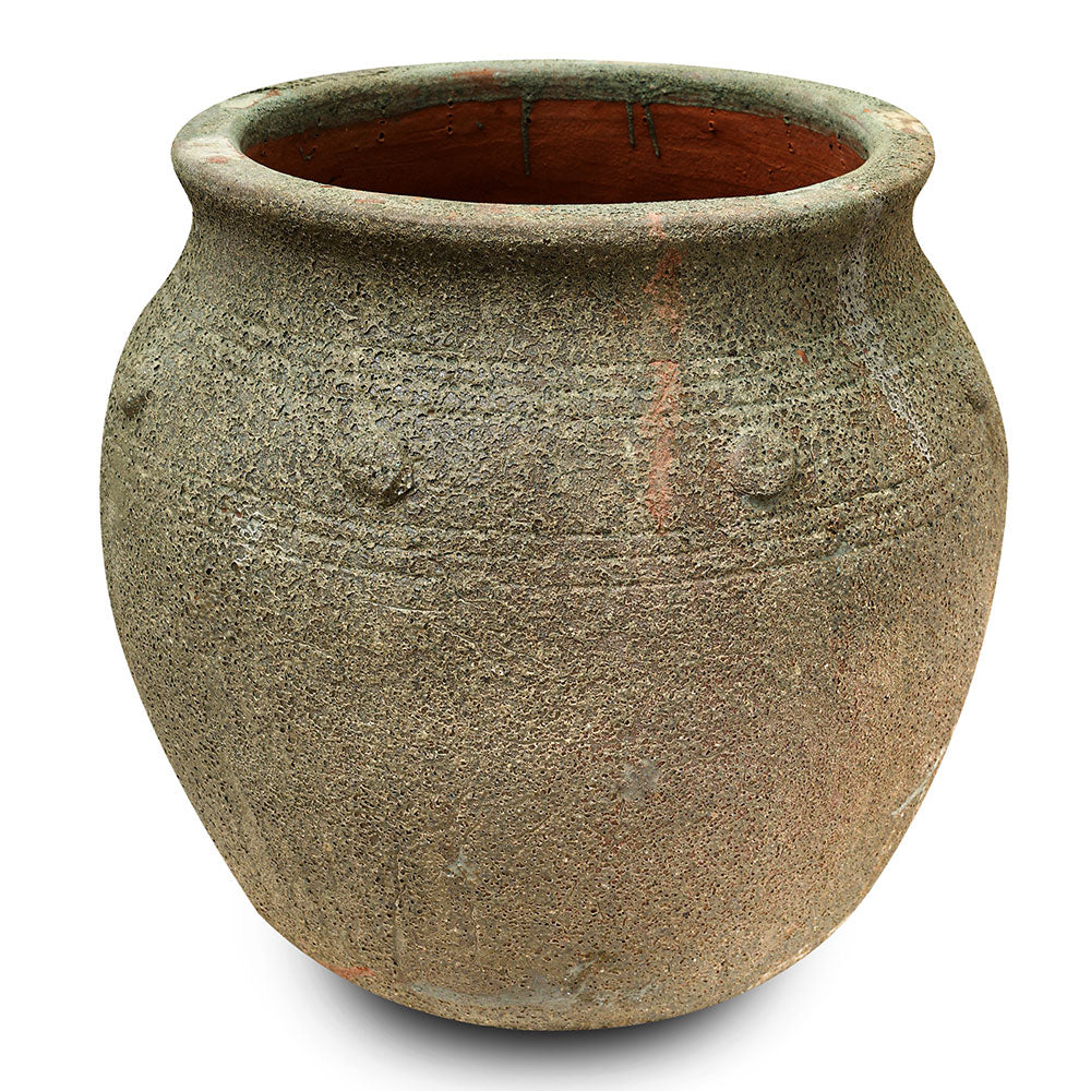 OLIVOS TEAL GREEN PLANTER D76CM - حوض أوليفوس الاخضر المميز