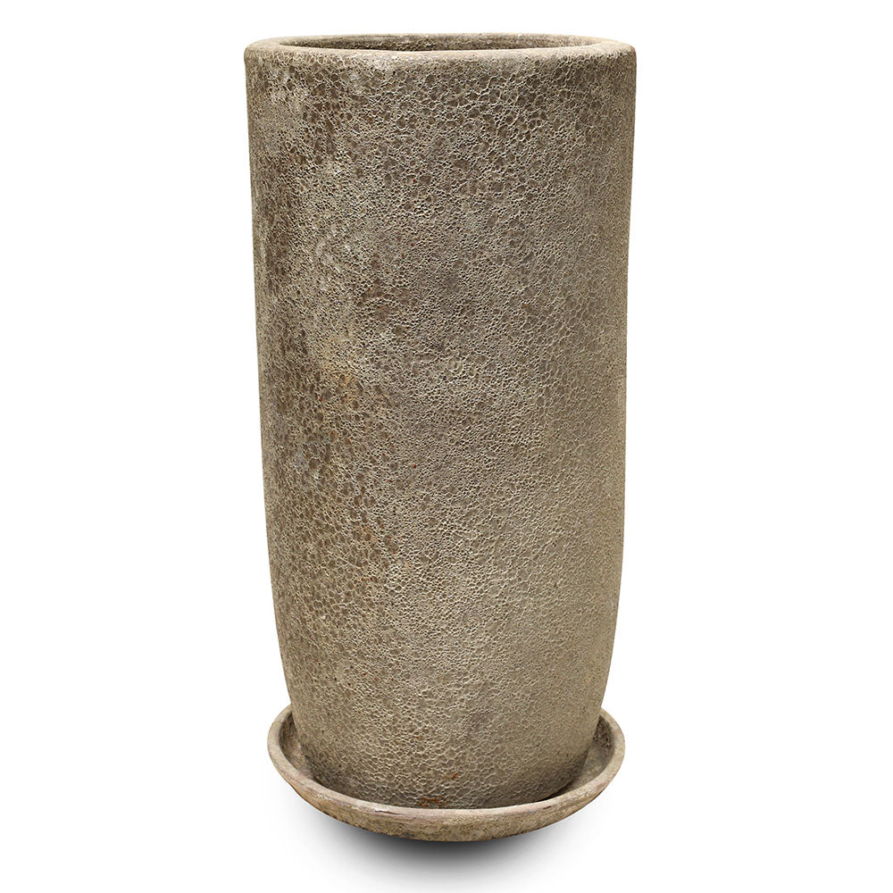 BALBINA PLANTER WITH SAUCER