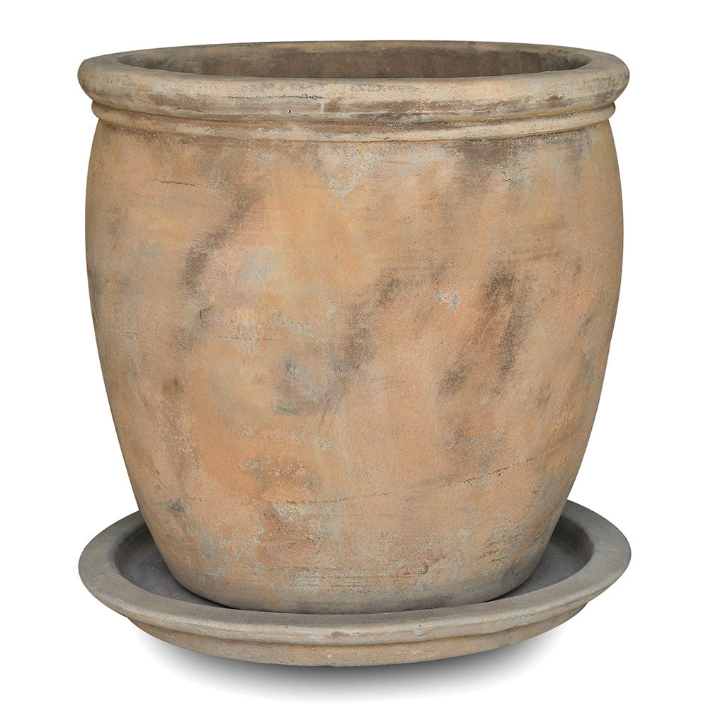 TERRA-COTTA POT D37cm  حوض تيراكوتا