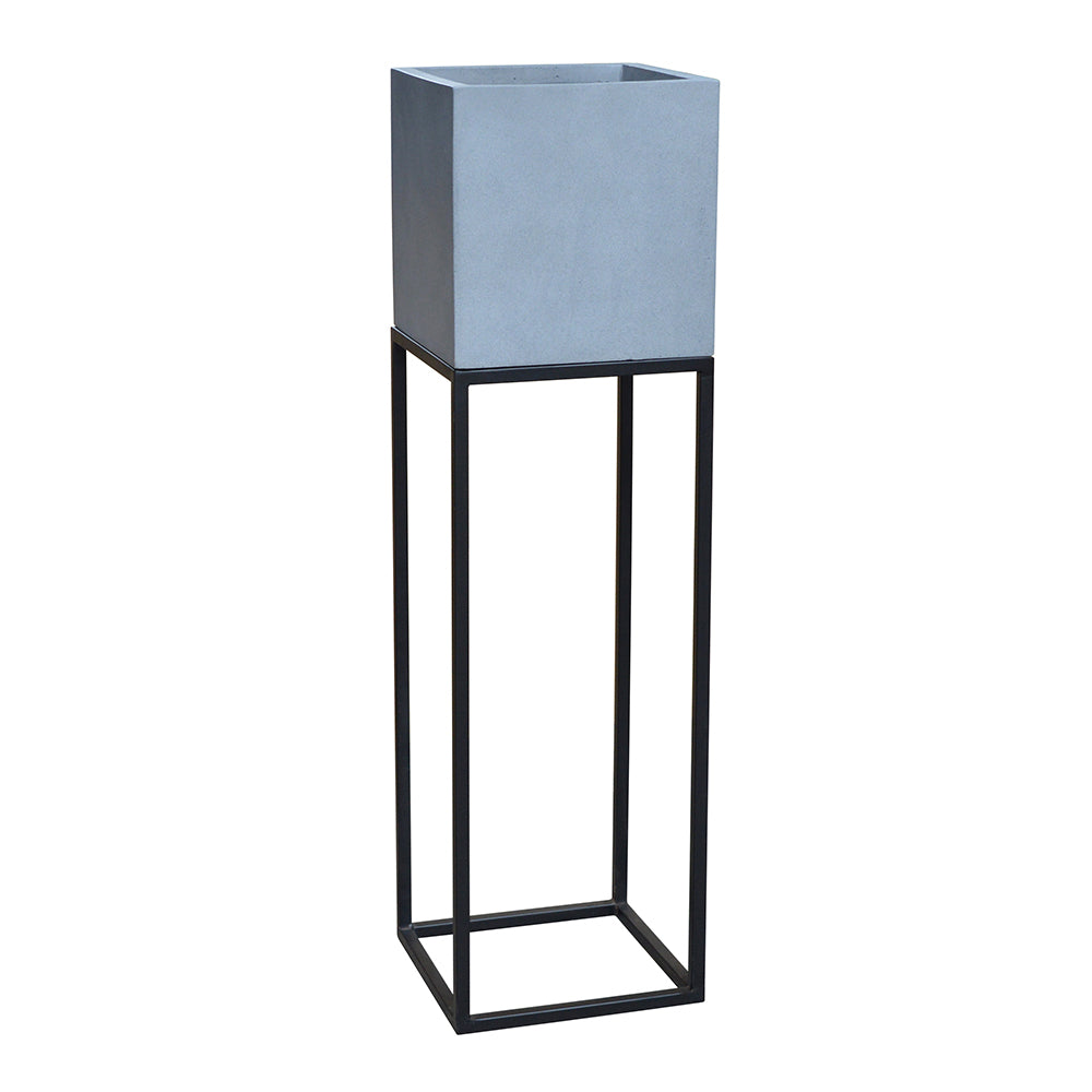 PUGMIL BLUE-GREY IRON FRAME 60cm - إطار حديدي مع حوض بوجميل