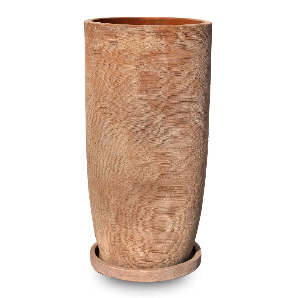 HUISSEN ANTICO TERRACOTTA TALL PLANTER