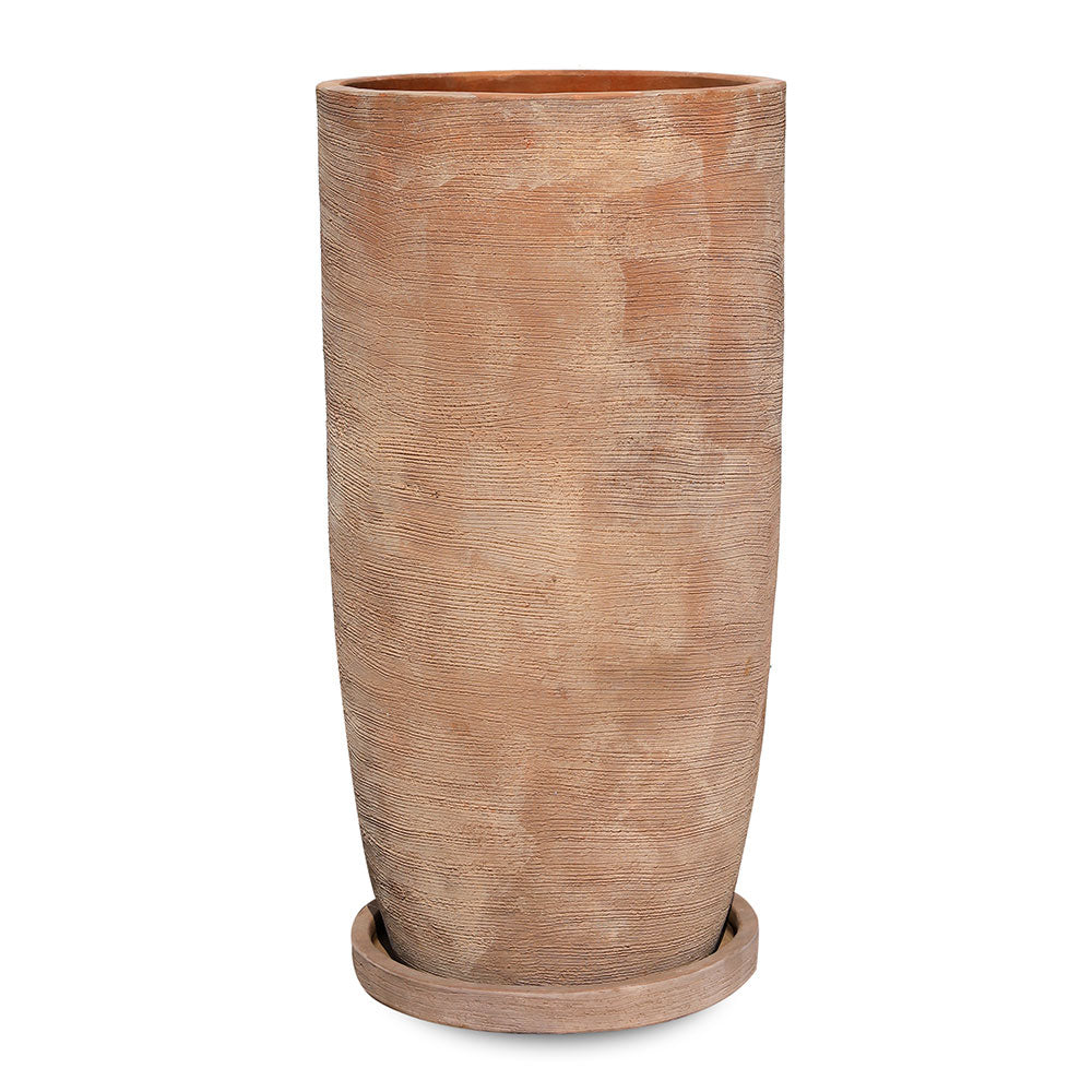 HUISSEN ANTICO TERRACOTTA TALL PLANTER