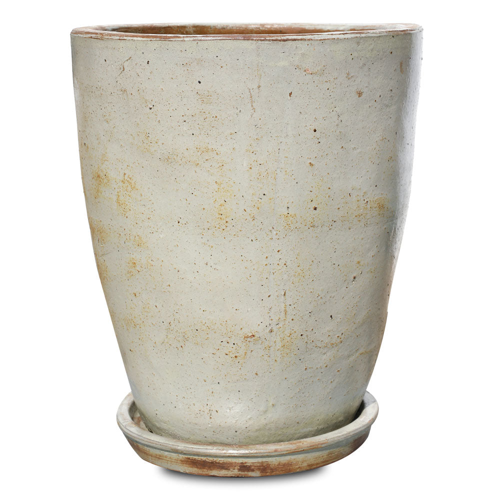 ASSEN ANTIQUE WHITE CERAMIC PLANTER