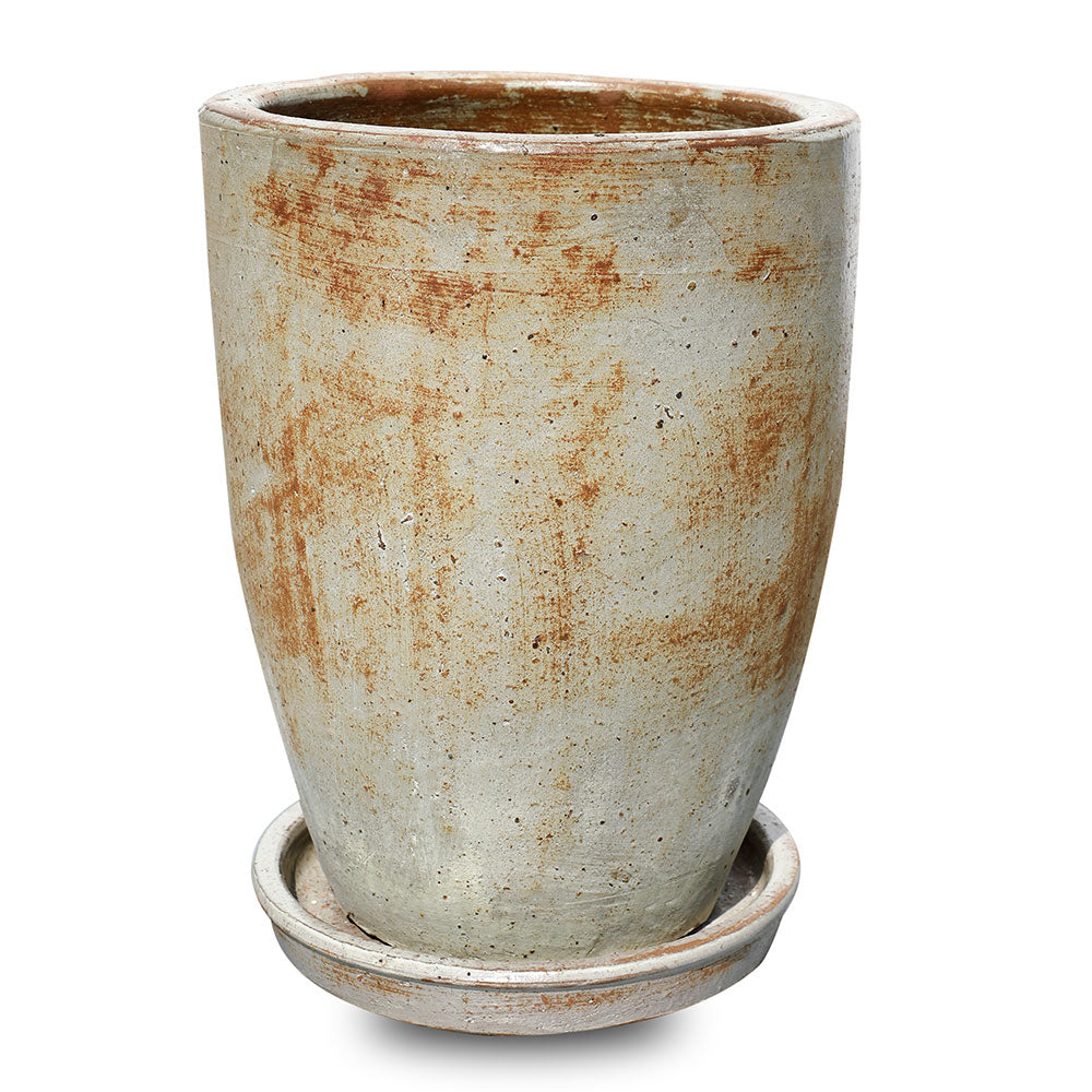 ASSEN ANTIQUE WHITE CERAMIC PLANTER