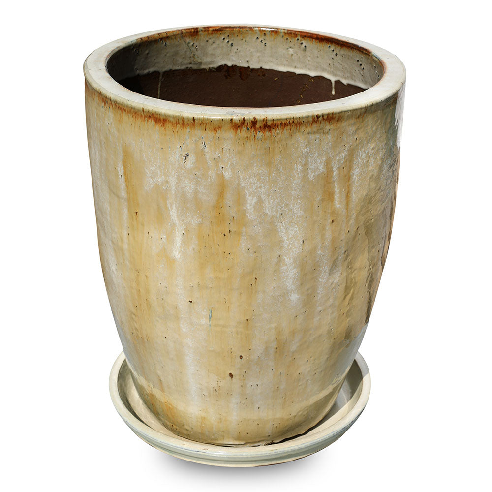 ALMERE CREAMY CERAMIC PLANTER