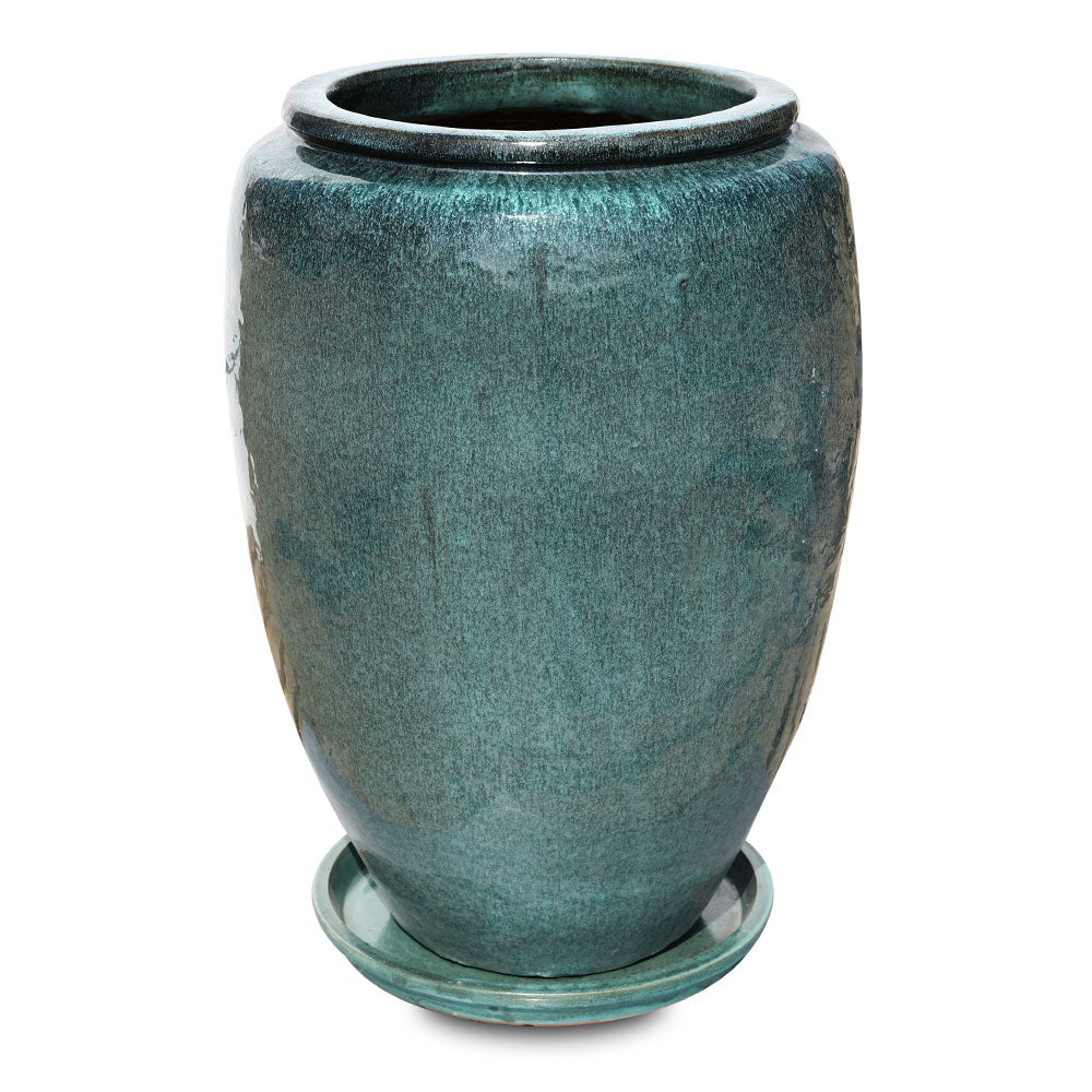 ARNHEM MISTY GREEN CERAMIC PLANTER