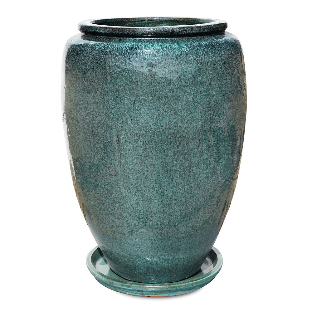 ARNHEM MISTY GREEN CERAMIC PLANTER