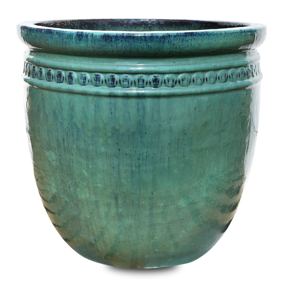 MEPPEL MISTY GREEN CERAMIC PLANTER