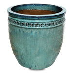 MEPPEL MISTY GREEN CERAMIC PLANTER