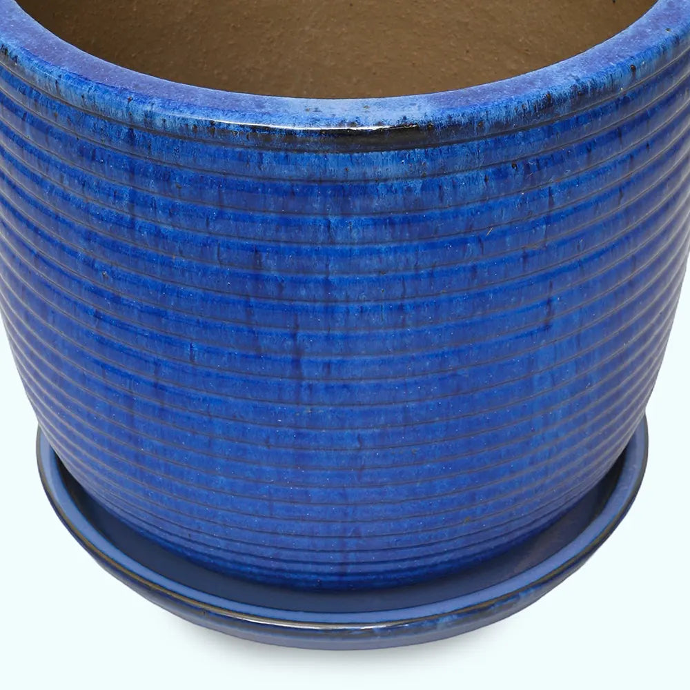 حوض ثورن - سيراميك أزرق - قطر 46 سم