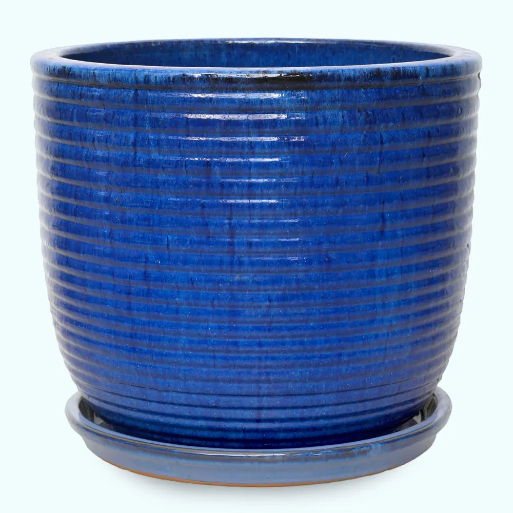 حوض ثورن - سيراميك أزرق - قطر 46 سم