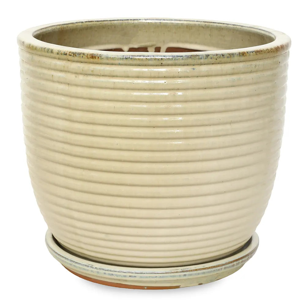 حوض ثورن - سيراميك كريمي - قطر 36 سم