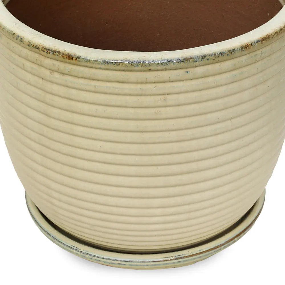 حوض ثورن - سيراميك كريمي - قطر 36 سم