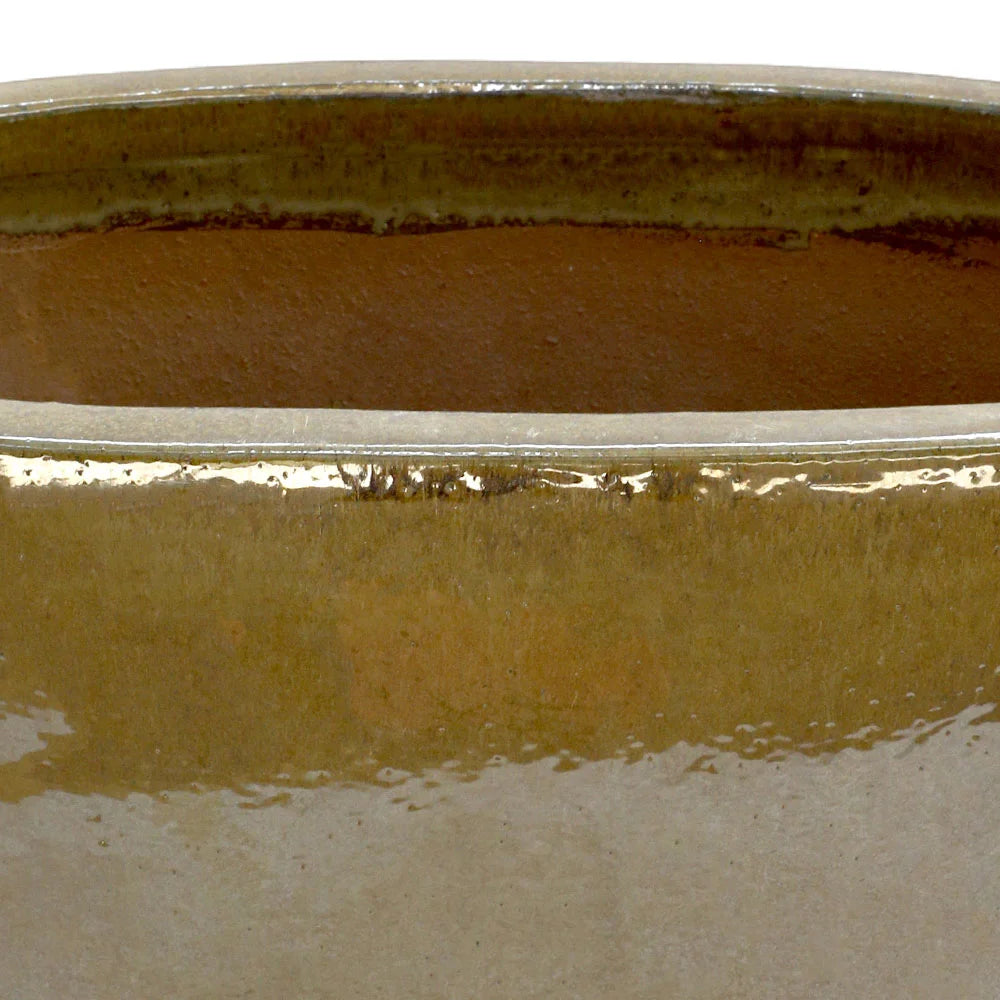 حوض ريجسن - سيراميك أخضر زيتوني - L62 سم