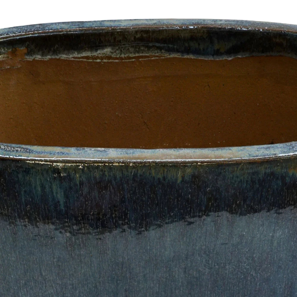 حوض ريجسن - سيراميك ازرق  - L62 سم