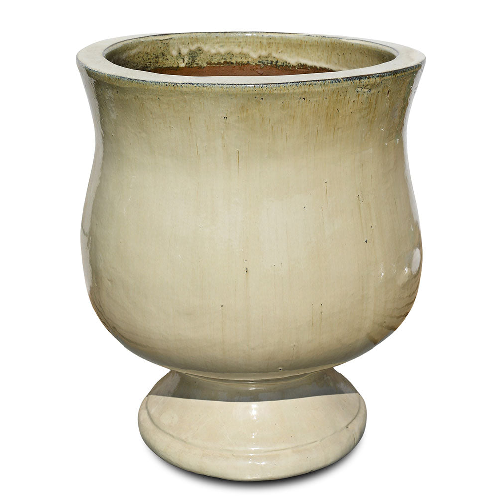 LEERDAM CREAMY CERAMIC PLANTER