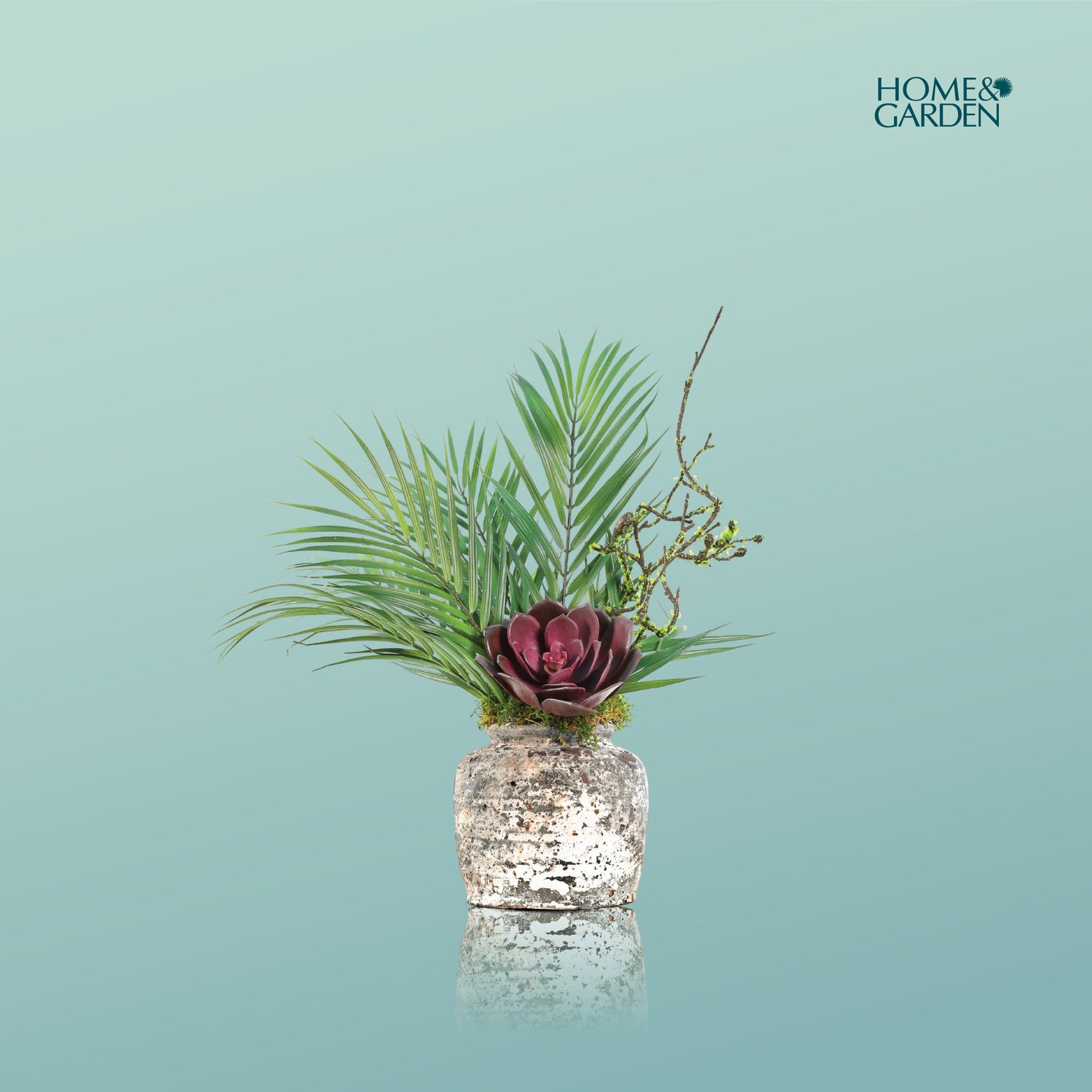 ARTIFICIAL PALM SUCCULENT GIFT