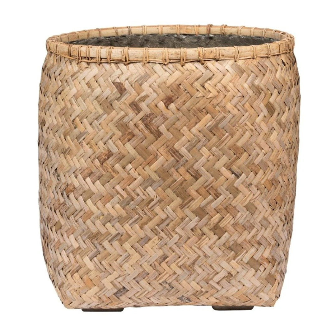 VERONA BAMBOO PLANTER  - حوض فيرونا