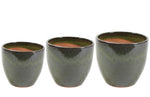 BALAKOVO GREEN CERAMIC POTS - حوض بالاكوفو الاخضر