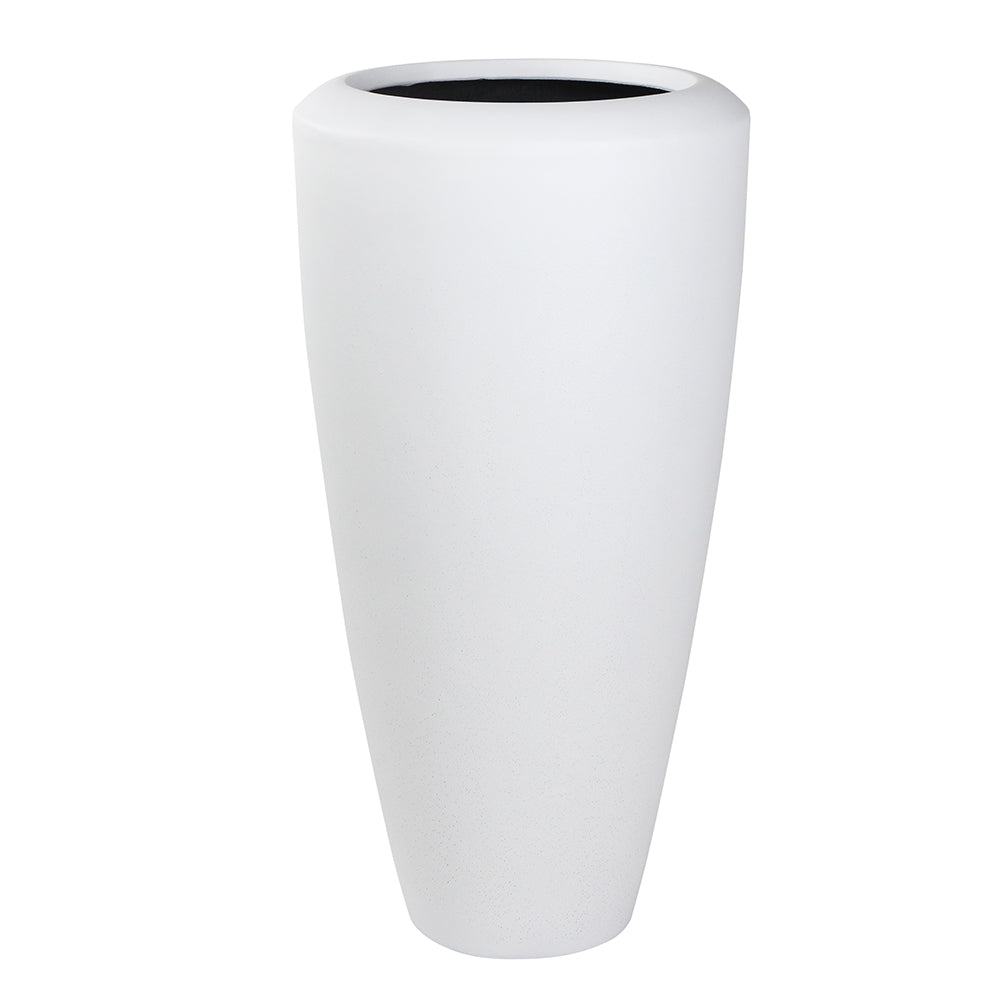 ARZAMAS WHITE POT H80CM - حوض أرزاماس