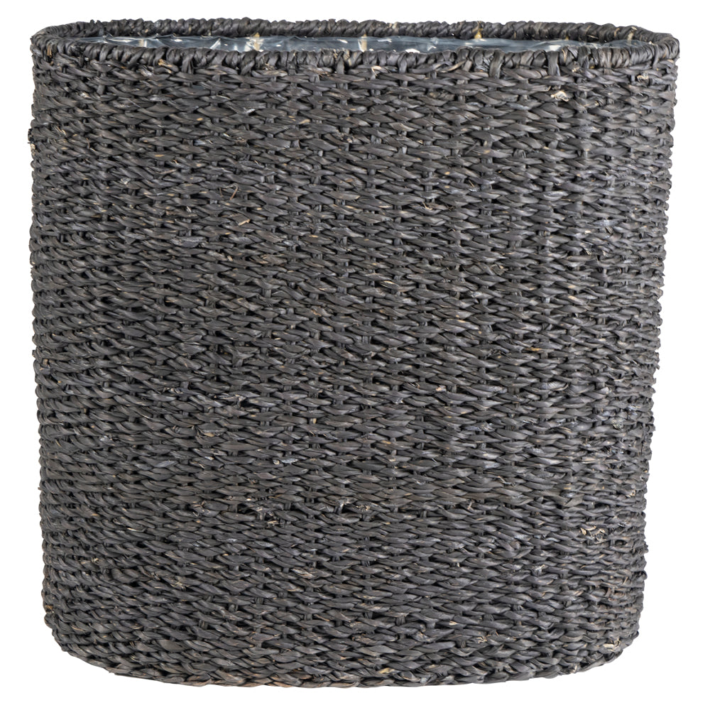 SOSVA BLACK BASKET PLANTER - سلة سوسفا 